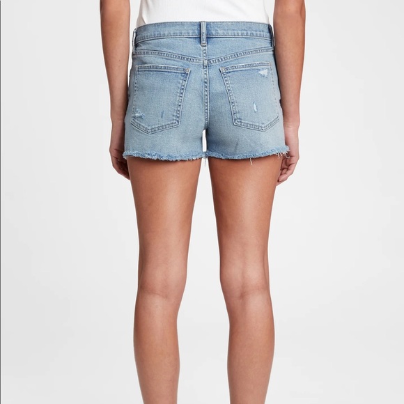 Gap 3'' Mid Rise Denim Shorts With Washwell™ - Picture 5 of 5